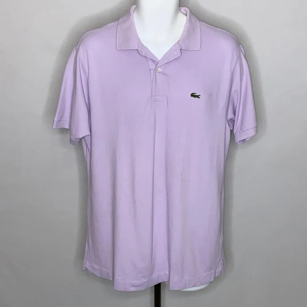 Lacoste Big Boy's Short Sleeve Polo Shirt - Large